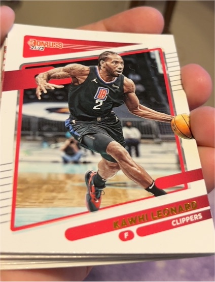 2021-22 Panini Donruss #136 Kawhi Leonard — front