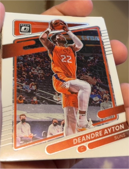 2021-22 Panini Donruss Optic #9 Deandre Ayton — front