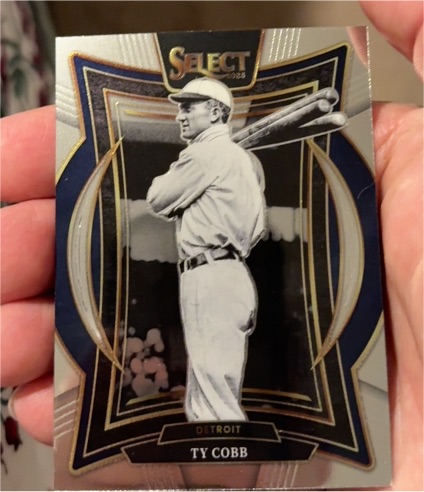 2025 Panini Select #32 Ty Cobb — front