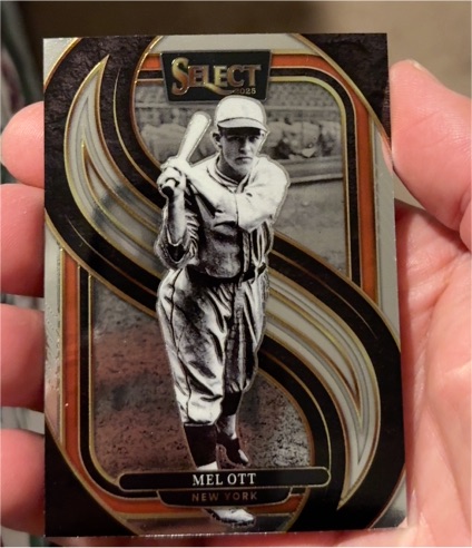 2025 Panini Select Premier Level #143 Mel Ott — front