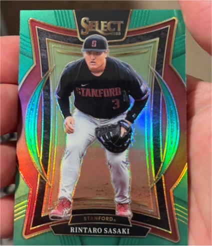 2025 Panini Select #64 Rintaro Sasaki — front