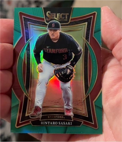 2025 Panini Select #64 Rintaro Sasaki — front