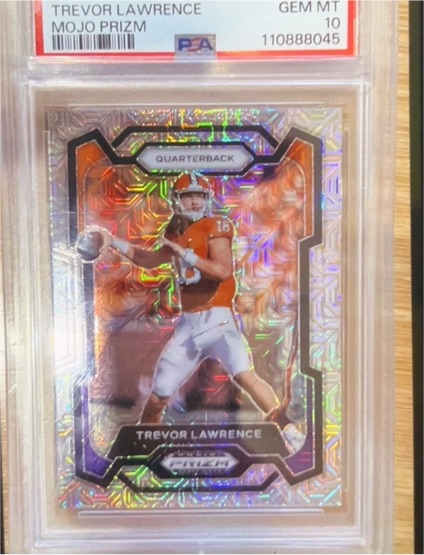 2021 Panini Prizm Draft Picks #106 Trevor Lawrence — front