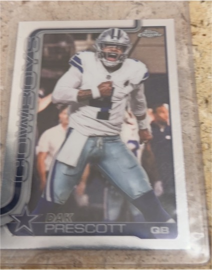 2025 Topps Chrome #79 Dak Prescott — front