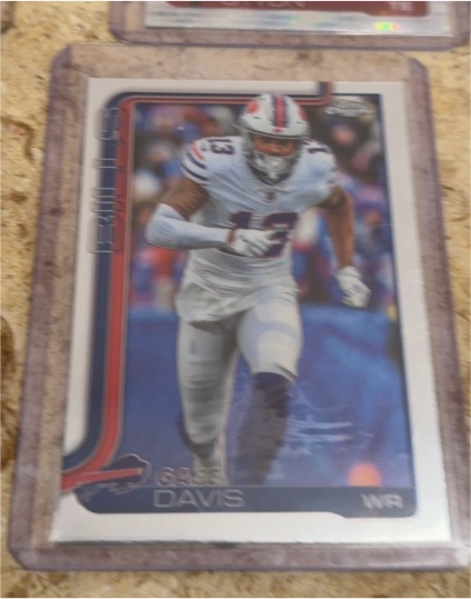2022 Topps Chrome #142 Gabe Davis — front