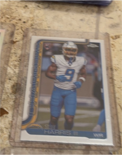 2025 Topps Chrome #338 Tre Harris III — front