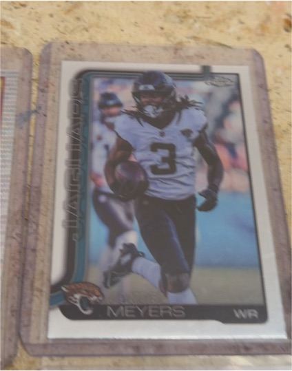 2025 Topps Chrome #176 Jakobi Meyers — front
