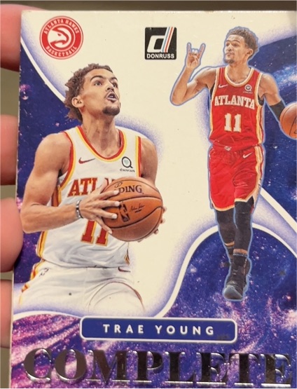 2021-22 Donruss Complete Players #6 Trae Young — front