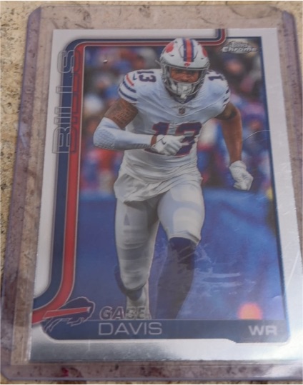 2025 Topps Chrome #142 Gabe Davis — front