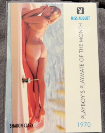 1970 Playboy Miss August Sharon Clark — front