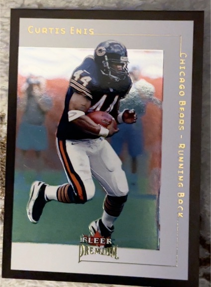 2001 Fleer Premium #185 Curtis Enis — front