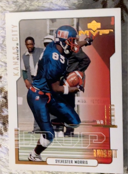 2000 Upper Deck MVP #200 Sylvester Morris — front