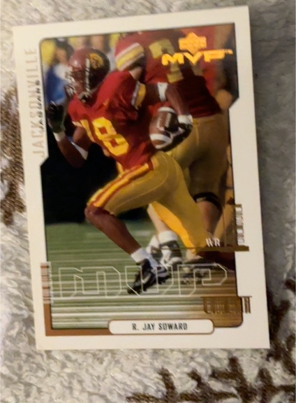 2000 Upper Deck MVP #212 R. Jay Soward — front