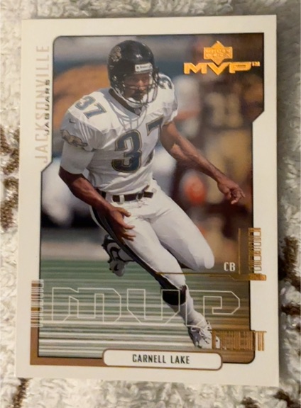 2000 Upper Deck MVP #75 Carnell Lake — front