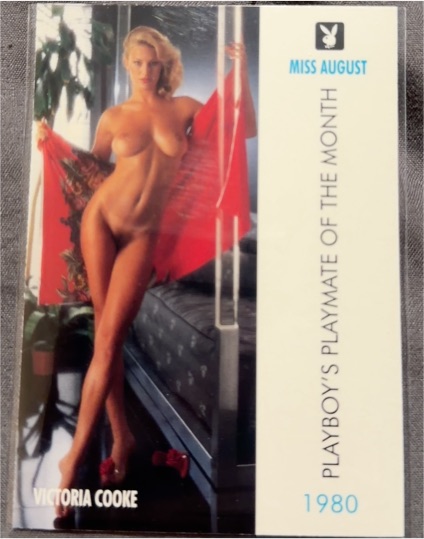 1980 Playboy Playmate of the Month Miss August Victoria Cooke — front