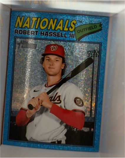 2026 Topps Heritage #50 Robert Hassell III — front
