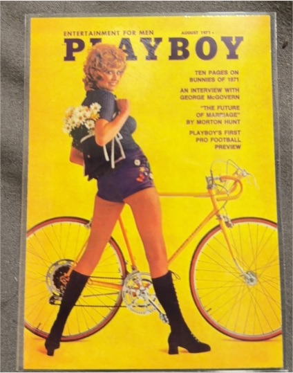 Playboy Magazine August 1971 — front