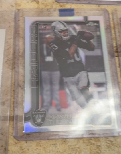 2025 Topps Chrome #385 Dont'e Thornton Jr. — front