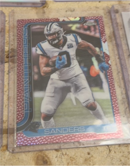 2025 Topps Chrome #45 Ja'Tavion Sanders — front