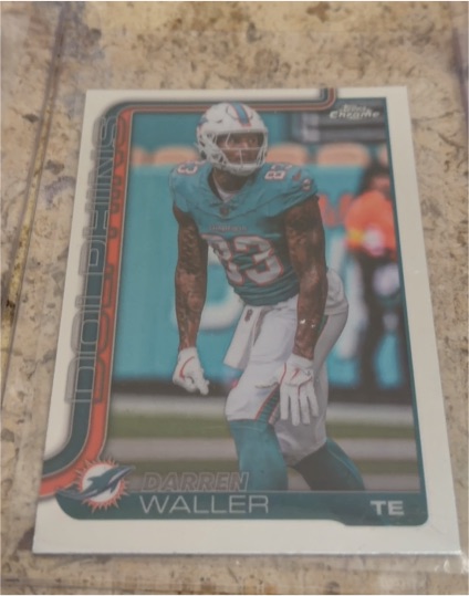 2025 Topps Chrome #193 Darren Waller — front