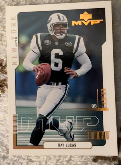 2000 Upper Deck MVP #114 Ray Lucas — front