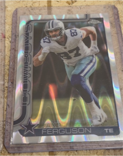 2025 Topps Chrome #75 Jake Ferguson — front