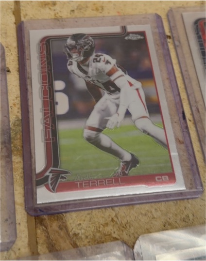 2025 Topps Chrome #19 A.J. Terrell — front