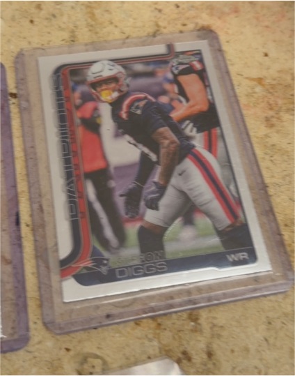 2025 Topps Chrome #205 Stefon Diggs — front