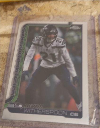 2025 Topps Chrome #277 Devon Witherspoon — front