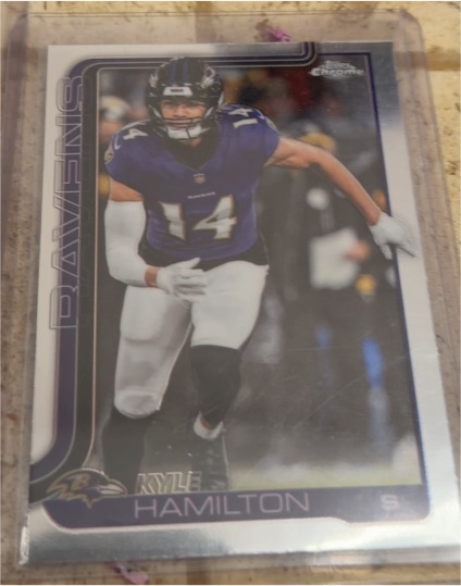 2025 Topps Chrome #29 Kyle Hamilton — front
