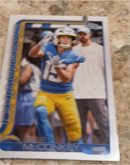 2025 Topps #156 Ladd McConkey — front