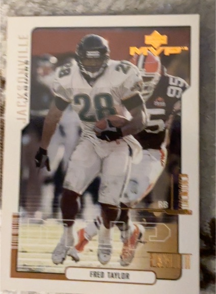2000 Upper Deck MVP #72 Fred Taylor — front