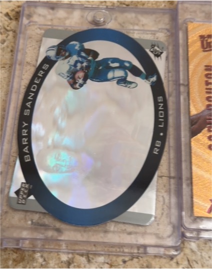1996 Upper Deck SPx #16 Barry Sanders — front