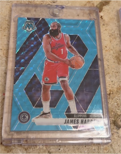2024-25 Panini Mosaic #42 James Harden — front