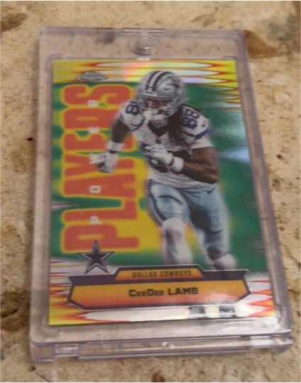 2025 Topps Chrome Football #PP-23 CeeDee Lamb — front