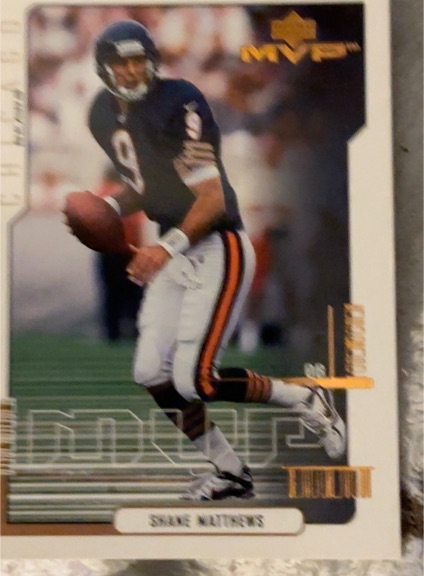 2000 Upper Deck MVP #31 Shane Matthews — front
