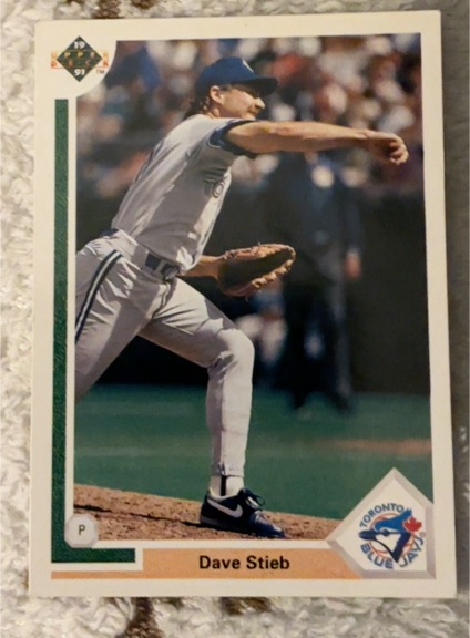 1991 Upper Deck #106 Dave Stieb — front