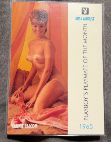 1965 Playboy Miss August Lannie Balcom — front