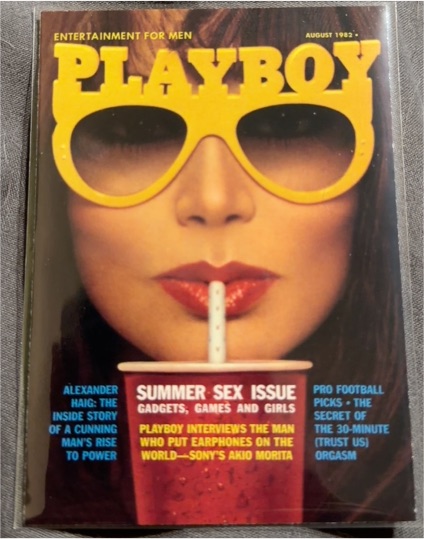 Playboy August 1982 Summer Sex Issue — front