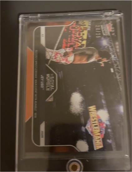 2025 Topps Now WWE #14 Jey Uso Wins Royal Rumble — front