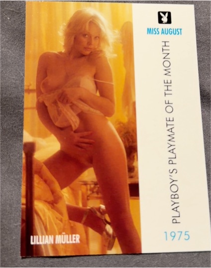 1975 Playboy Playmate of the Month Lillian Müller — front