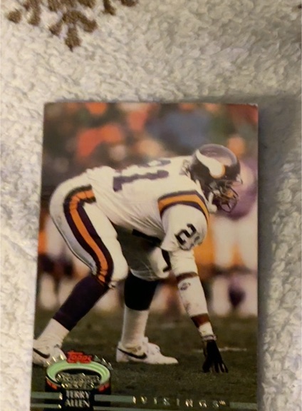 1993 Topps Stadium Club #72 Terry Allen — front