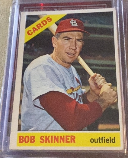 1966 Topps #471 Bob Skinner — front