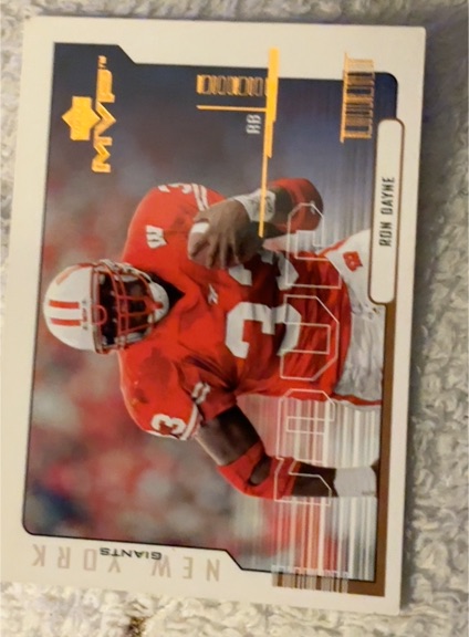 2000 Upper Deck MVP #199 Ron Dayne — front