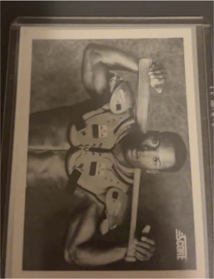1990 Score #697 Bo Jackson — front