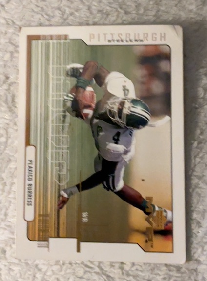 2000 Upper Deck MVP #193 Plaxico Burress — front