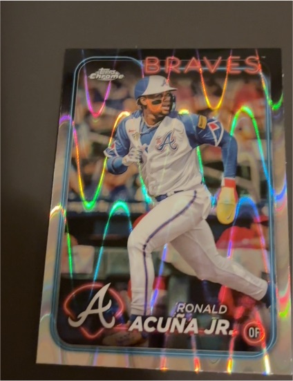 2024 Topps Chrome #250 Ronald Acuña Jr. — front