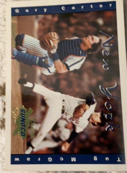 2001 Sunoco #10 New York Dream Team - Gary Carter & Tug McGraw — front
