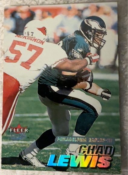 2001 Fleer Ultra #54 Chad Lewis — front