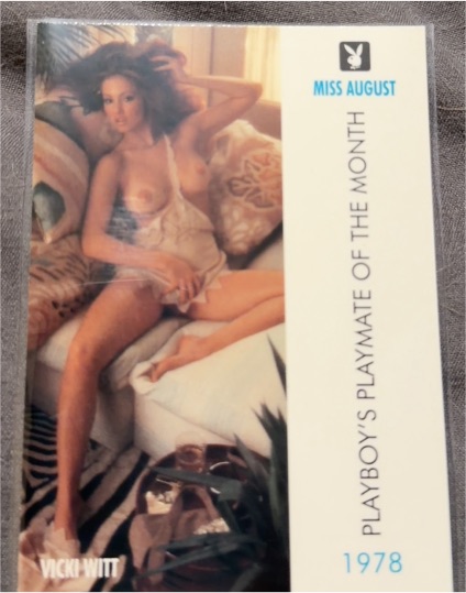 1978 Playboy Miss August Vicki Witt — front